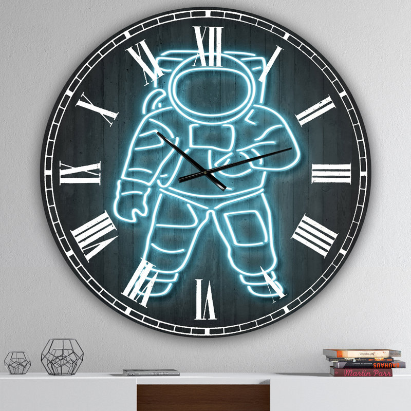 Horloge murale néon, Petit