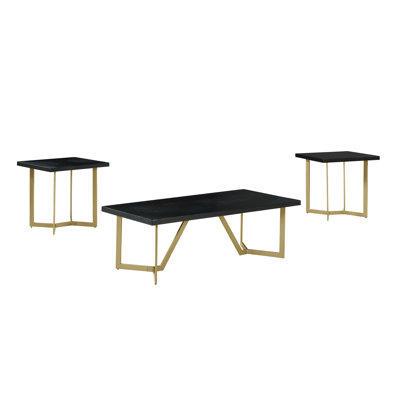 3 pièces Ensemble de tables basses