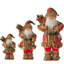 Lanterne de bonbon 11,8 po de couleur rouge Père Noël