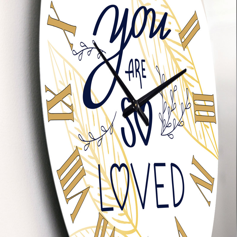 Horloge murale You Are so Love, Petit