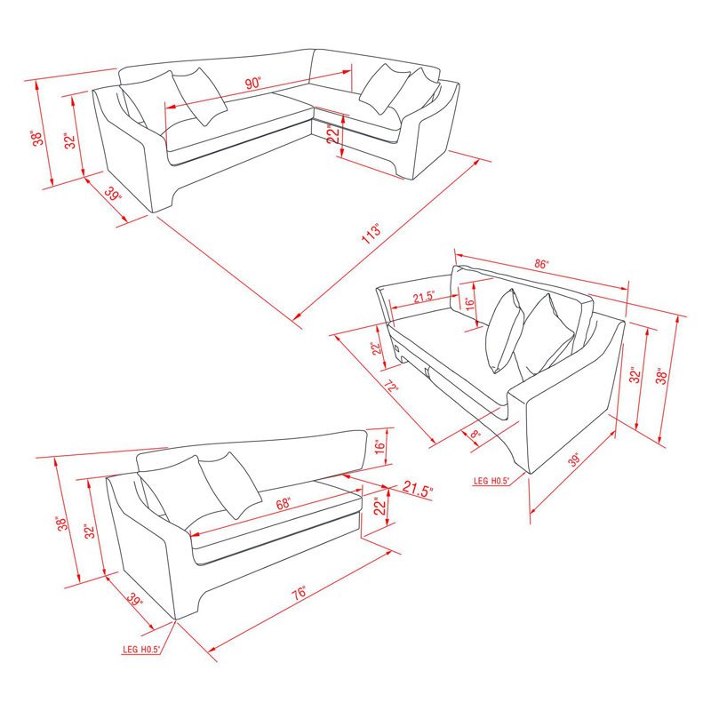 Shatila Modern Sectional