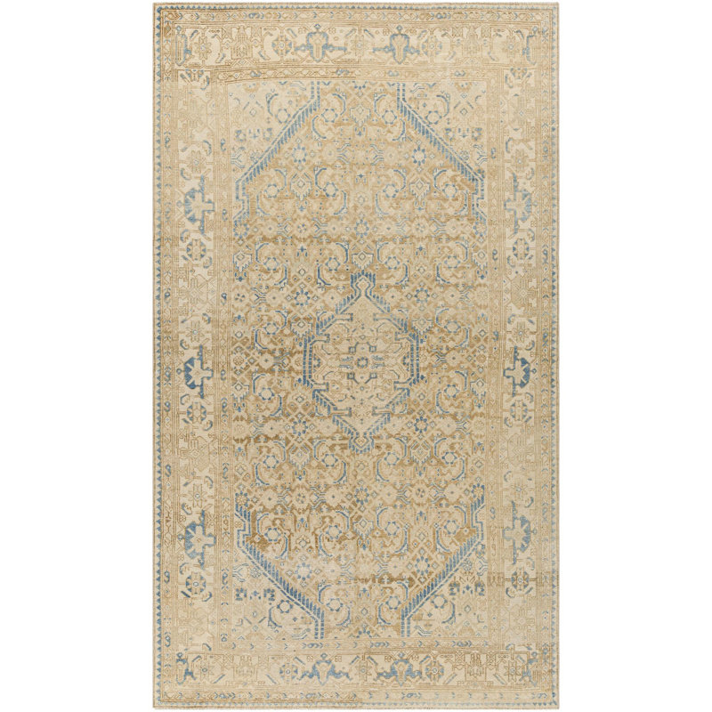 Antique One Of A Kind One-of-a-Kind 6'1" X 9'7" Hand Knotted Area Rug