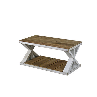 Table basse en bois massif