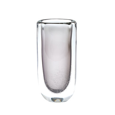 Micro Bubble Handmade Glass Table Vase