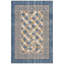 Tapis Eddy moderne à motifs mosaïques abstraites, bleu, gris, or, crème, ivoire, lavable à la machine, antidérapant, à poils courts, pour l'intérieur et l'extérieur, adapté aux animaux domestiques, idéal pour le salon, la chambre, la salle à manger, l'entrée, le couloir ou le bureau.-1684056432