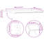 VidaXL Polyester Cover Retractable Patio Awning-126173602-126173605