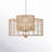Nettle 4-Light Metal Drum Pendant-13854339-13854336