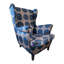 Theodore Velvet Wingback Chair