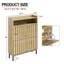 12 Pair Stackable Shoe Storage Cabinet-1659871154