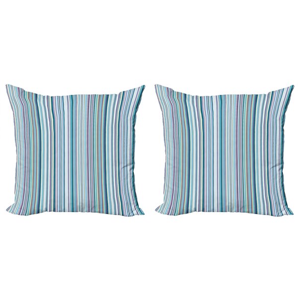 Green Outdoor Pillow Insert Included Light Green Striped -   Striped outdoor  pillow, Outdoor pillows, Green outdoor pillows