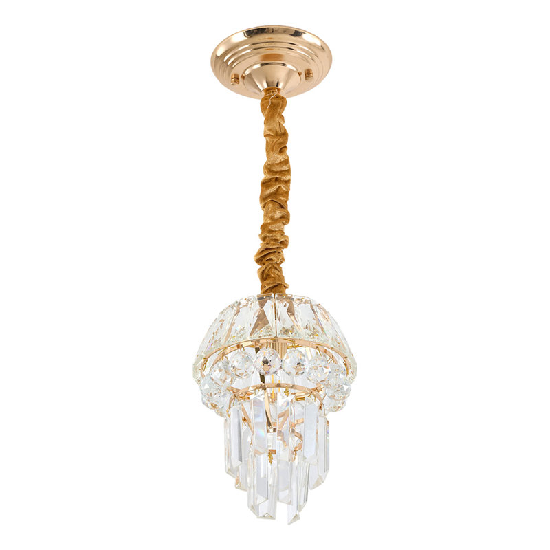 1 - Light Gold Chandelier Pendant