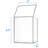 Premium Hard Protector Case For Funko Pop® Doll - Stackable Magnetic Lid Display - Set Of 2