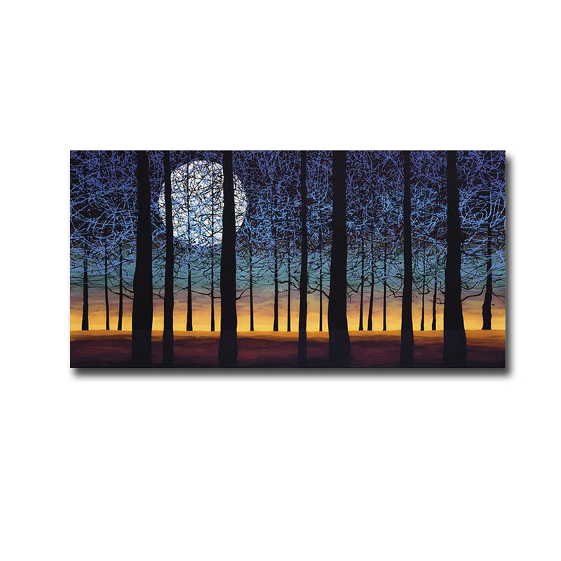 « full blue moon », reproduction d’impression sur toile tendue