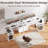 Reversible L-Shaped Corner Computer Desk with Charging Station, File Cabinet, Monitor Stand & Storage, Home Office Workstation-15240360-15240361