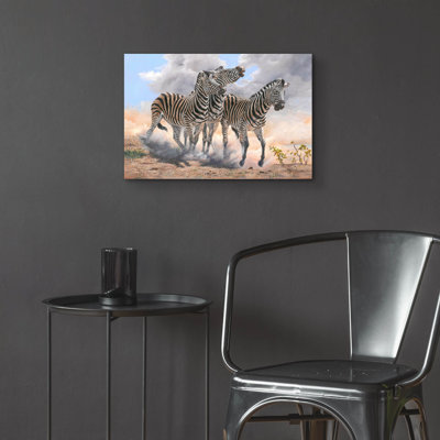 Epic Art 'Fight Club'  by Delene Lambert Acrylic Glass Wall Art, 24" x 16"