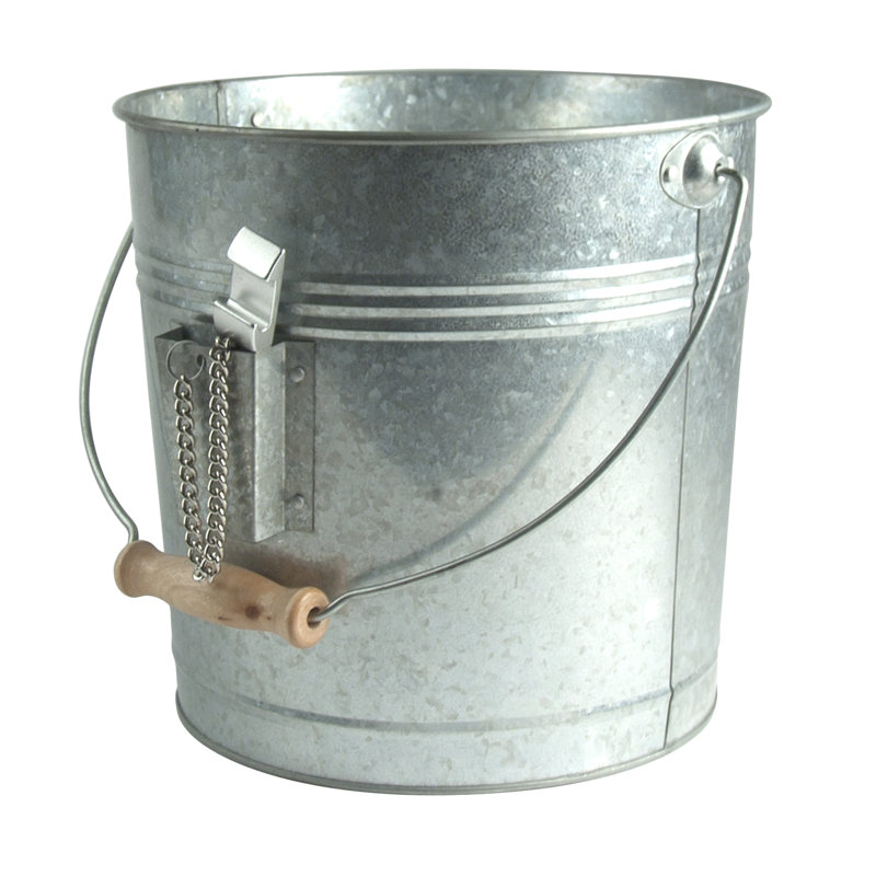 Evelett Metal Beverage Tub, Galvanized Steel