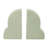 Modern Textured Arch Bookends - 13" x 4" x 10"-86749519