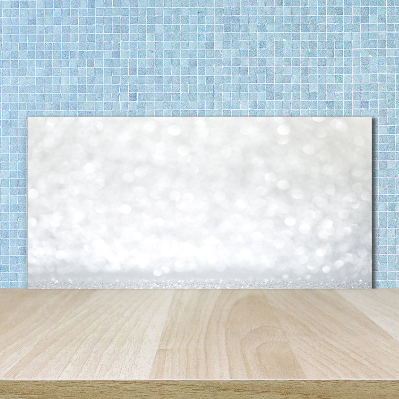 Bishon 50cm W x 100cm L Glass Peel and Stick Panel