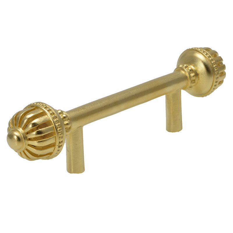 Cricket Cage large 4 inches c.c. pull in Platinum, 3", Gold