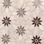 Carreau de mosaïque à jet d'eau en marbre 12,4 po x 14,13 po Bond Tile Thistle (1,21 pi. Ca. / feuille)-51028916