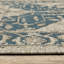Tapis intérieur / extérieur bleu foncé / gris Crawford-939169494