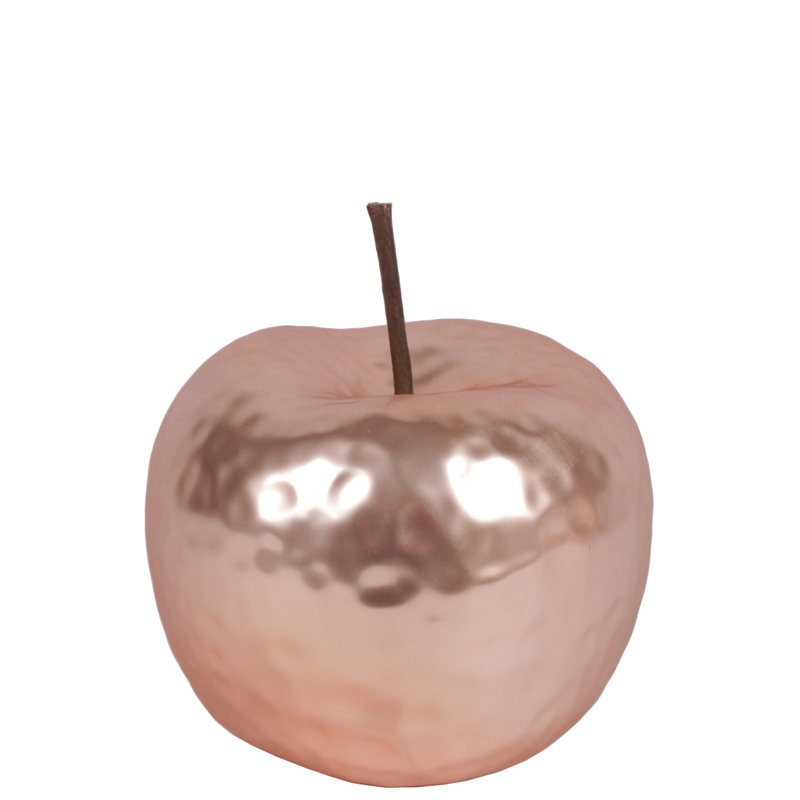 Ananda Food & Beverage Figurines & Sculptures, Matte Rose Gold