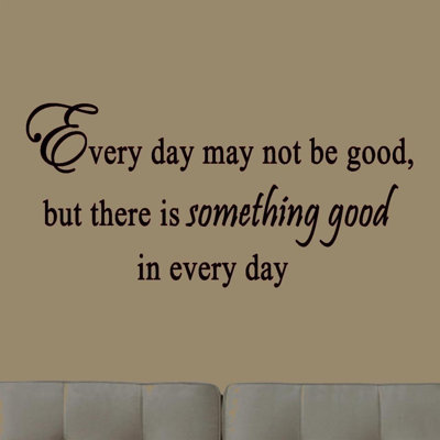 Dorrance Text & Numbers Wall Decal
