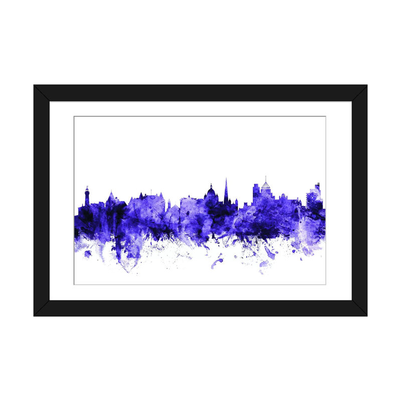 « victoria, canada horizon » par michael tompsett, reproduction d’impression sur toile tendue, H 16 po x l 24 po x P 1 po