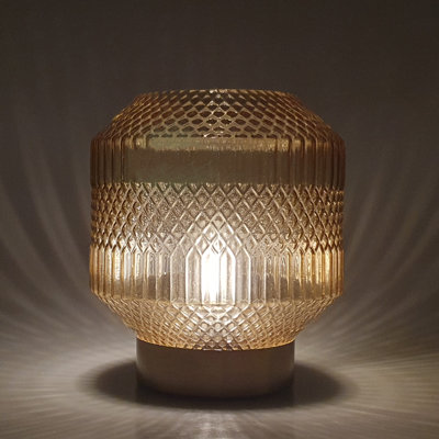 Glass Novelty Lamp