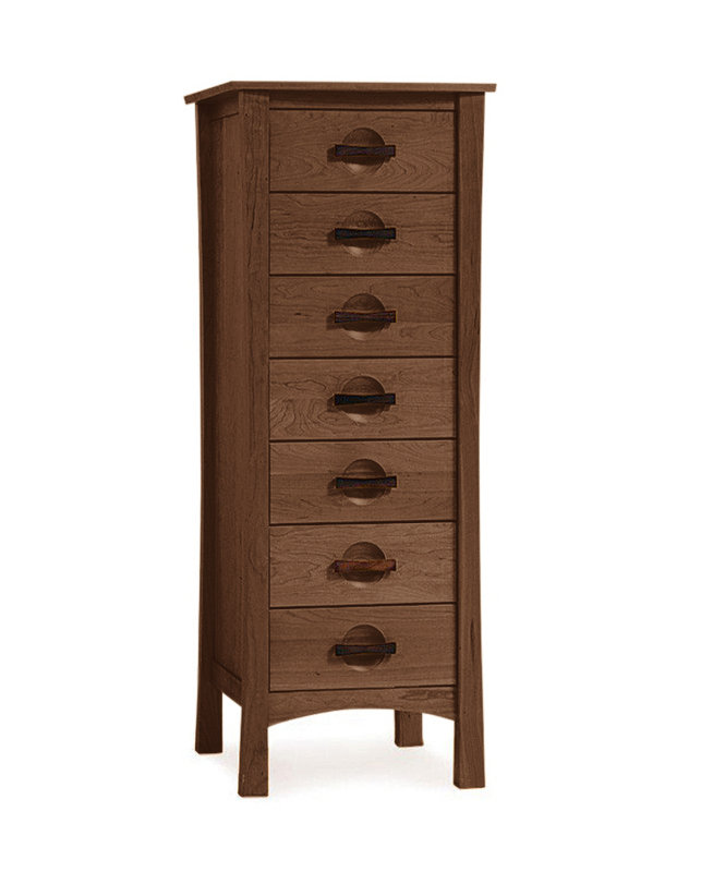 Berkeley 7-drawer chest of drawers, Cerise selle