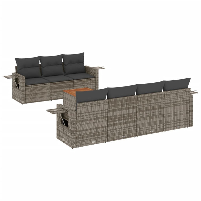 Ensemble de canapé de jardin Vidaxl