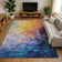 Premium Machine Washable Slesnick AMF1674 Abstract Rug