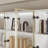 78.7'' H X 94.5'' W 6-Drawer 4-Tier Display Bookcase With Glass Doors And LED Light-1727296642
