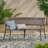 Outdoor Curved Bench