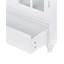 Display Cabinet CARLET Wood 71 cm 38 cm White