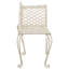 Garden Chaise Lounge 128 cm Steel Antique-91526835