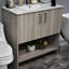 Ensemble de meuble-lavabo simple 36 po Nhyira Anjeli Cabo-1254301862