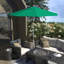 Parasol de patio blanc mat 11 pi.-1893976767
