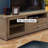Rustic French Country Solid Wood TV Stand