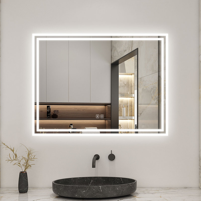 Ahaziah Rectangle Mirror, 70 cm H x 120 cm W