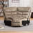 Karish 3-Piece Upholstered Manual Reclining Sectional with Cupholders and Storage -100892222