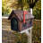 Amish Mailbox, Rustic Design, Handmade Barn Style