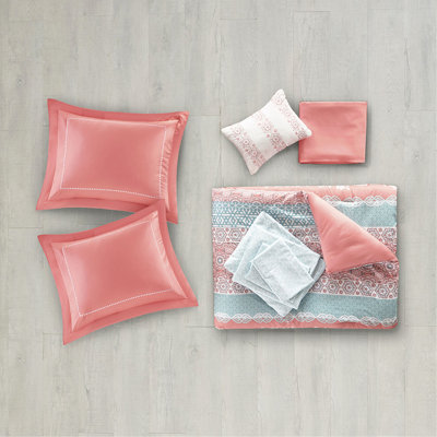Full Boho Comforter Set With Bed Sheets