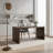 Baz 64.96'' Bronzed Arched Floor Lamp-1558377069