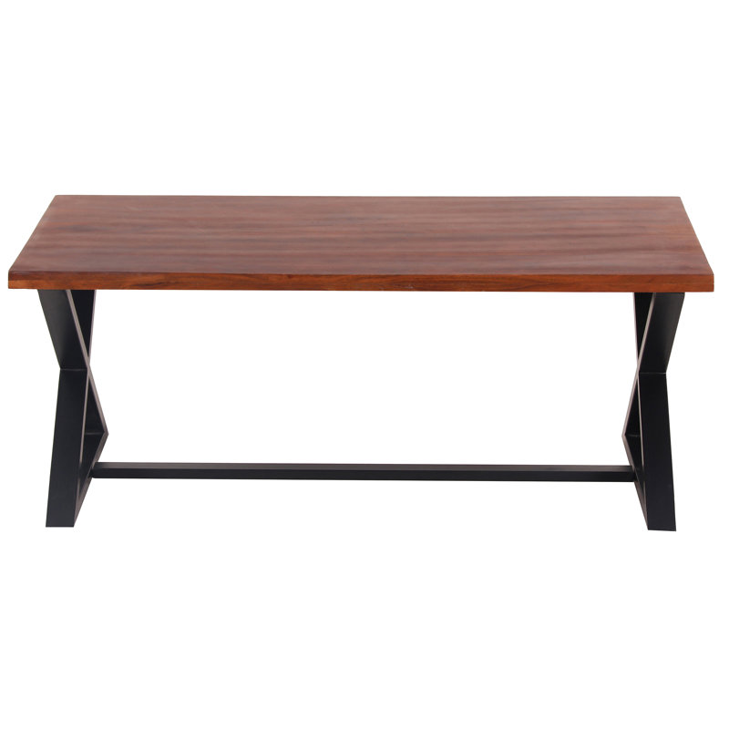 Solid Wood Top Coffee Table