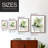 Plant Bath I Framed Print - Solid Wood-597999160-597999158