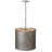 1 - Light Faux Galvanized Single Pendant