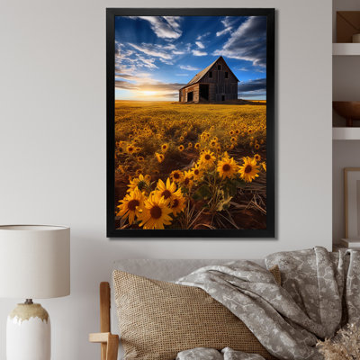 «Anchill Barn Country Legacy Pointillism III», reproduction sur toile