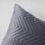 Embossed Quilted Chevron Decorative Cushion Cases - Set of 4 Modern Couch & Bed Décor Velvet Throw Pillow Covers -1445369862