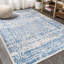 Tapis crème / bleu Misha Filigree-271435571